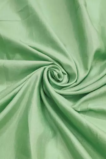 mint chanderi embroidered unstitched dress material