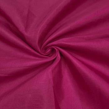 magenta cotton silk hand work unstitched dress material 4