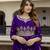 Georgette Embroidery Pleated Kurta Sharara with Dupatta Salwar Suit Set