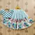 Elegant floral lehenga set with striped jacket blouse
