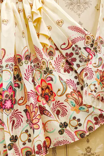 Paisley print lehenga set