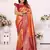 Mustard tissue silk art kanjeevaram silk saree