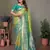 Parrot tissue silk art paithani silk saree