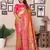 Orange tissue silk art paithani silk saree