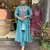 Rama chanderi silk festive wear readymade suit for girlie looks