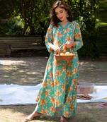 Floral Printed Kurta And pant Set