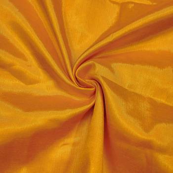 yellow banarasi handwork unstitched dress material 4