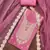 pink viscose embroidered unstitched dress material