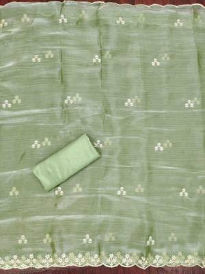 pista barbaric silk embroidered work unstitched dress material 4
