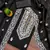black modal hand work unstitched dress material