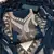 navy blue georgette zari embroidered work unstitched dress material