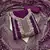 wine georgette jarkan work unstitched dress material