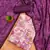 purple premium cotton embroidered work unstitched dress material