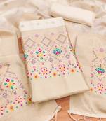 Pure zari soft banarasi silk 3pc dress material