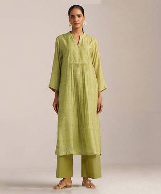 Golden green co-ord set 1