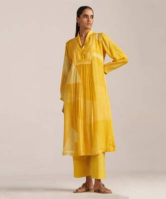 Yolk yellow Kurta set 1