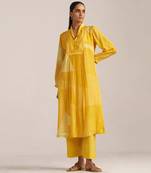 Yolk yellow Kurta set
