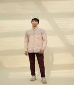 Bronze handloom khadi plain  shirt