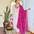 Women's Embroidered Viscose Straight Kurta Pant and Dupatta Set