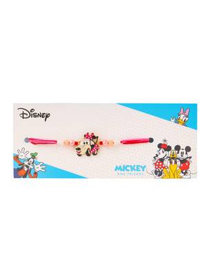 stylish red cartoon character kids rakhi with roli chawal chandan & mishri 5