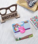 stylish pink cartoon character kids rakhi, combo for rakshabandhan