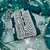 teal organza embroidered unstitched dress material