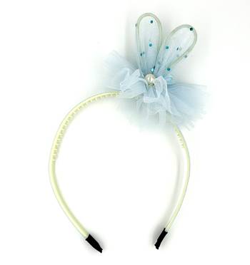 Viaana ear net hair band blue color 1