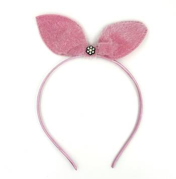 Viaana ear hair band pink color 1