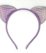 Viaana ear hair band purple color