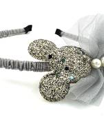 Viaana mickey hair band grey color