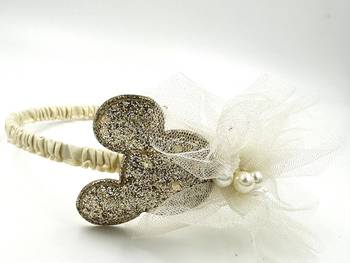 Viaana mickey hair band offwhite color 1