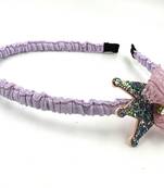 Viaana crown hair band lavender color