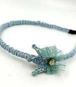 Viaana crown hair band blue color