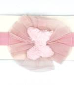 Viaana butterfly hair band light pink color