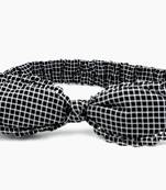 Viaana ear checks hair band black color