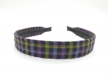 Multi colour checks hair band 1