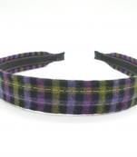 Multi colour checks hair band