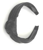Viaana shimmer knot hair band black color