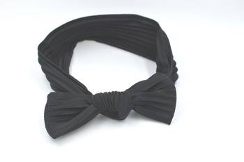 Viaana cloth hair band black 1