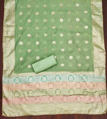 pista jacqurd handwork unstitched dress material 4