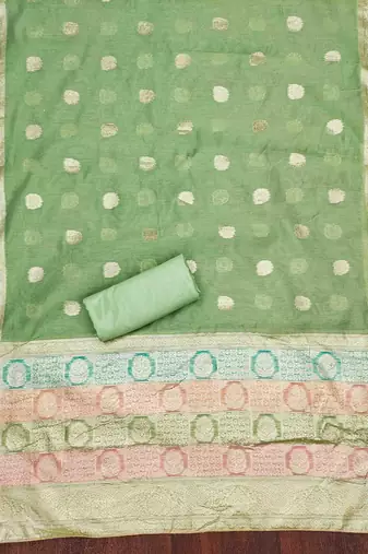 pista jacqurd handwork unstitched dress material