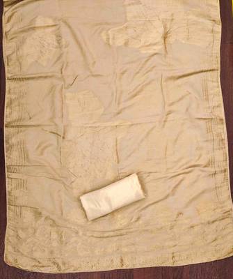 chiku organza handwork unstitched dress material 4