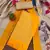 yellow cotton embroidered unstitched dress material