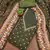 mehndi organza handwork unstitched dress material