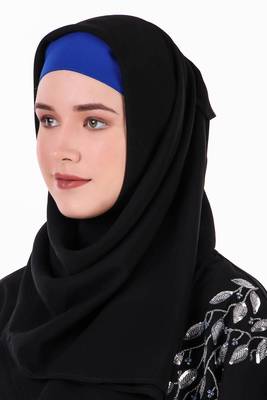 Front Open Hand Leaf Embroidered Dubai Abaya 8