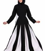 Colorblock Inset Anarkali Abaya