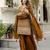 Art Silk Sequins Embroidery Kurta Palazzo Set with Dupatta for Women