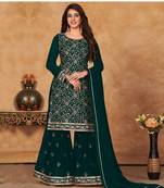 Faux Georgette Reception Wedding Wear Pakistani Salwar Kameez with Sequence Work