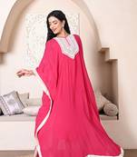 Pink kaftan set