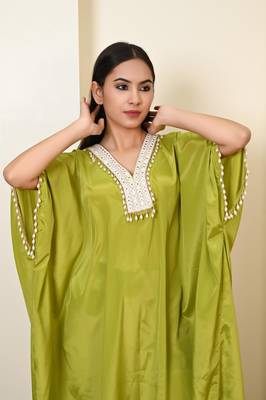 Green kaftan set 5